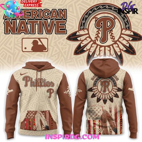 Philadelphia Phillies Native American Heritage Honor 2025 Special Hoodie Premium Merchandise
