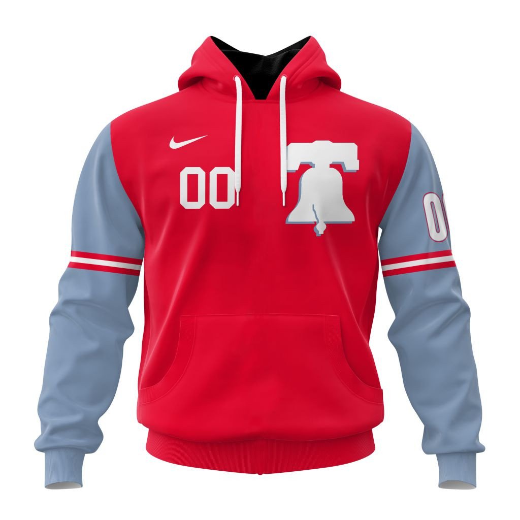 Philadelphia Phillies Personalized Alternate Design Concept Hoodie