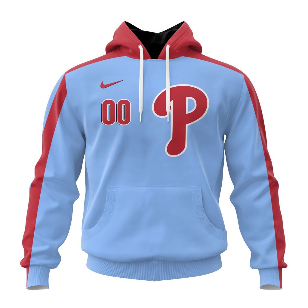 Philadelphia Phillies Personalized Alternate Design Concept Hoodie