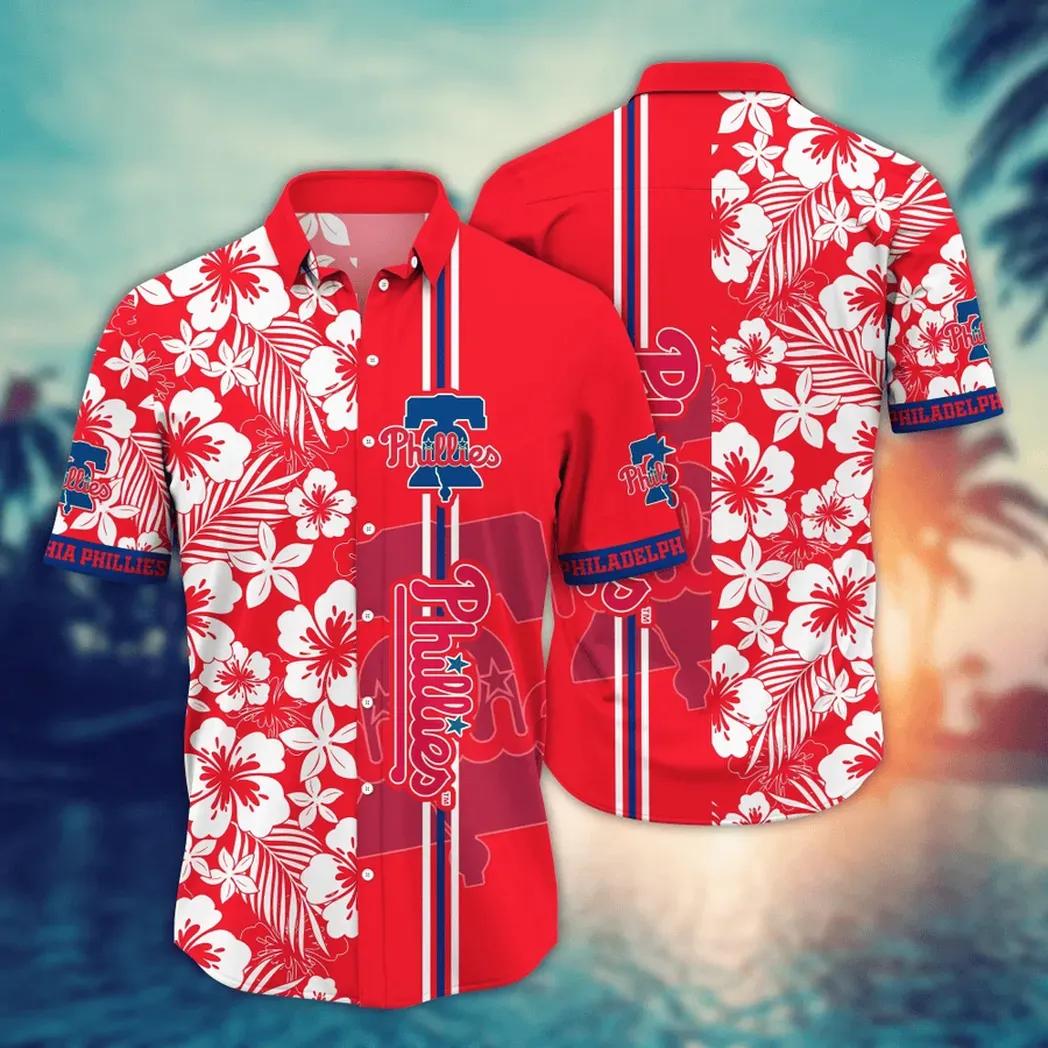 Philadelphia Phillies Tropical Hibiscus Aloha Hawaiian Shirt for Men And Women Gift For Sport Music Fans