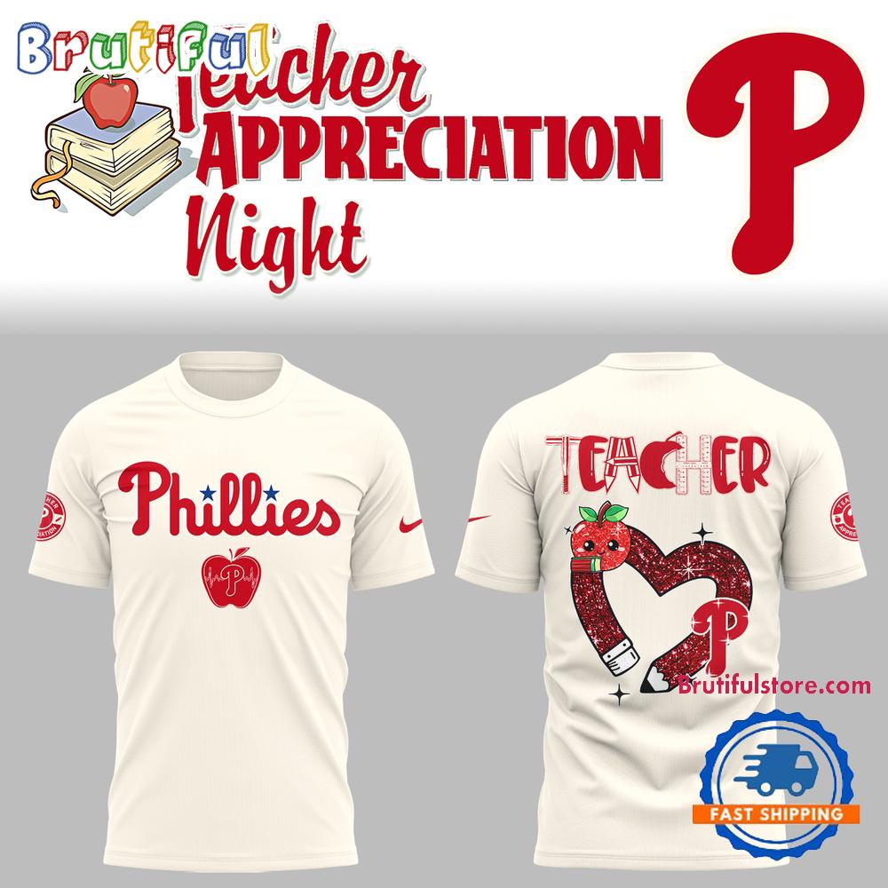 Philadelphia Phillies x Teacher Appreciation Night T Shirt