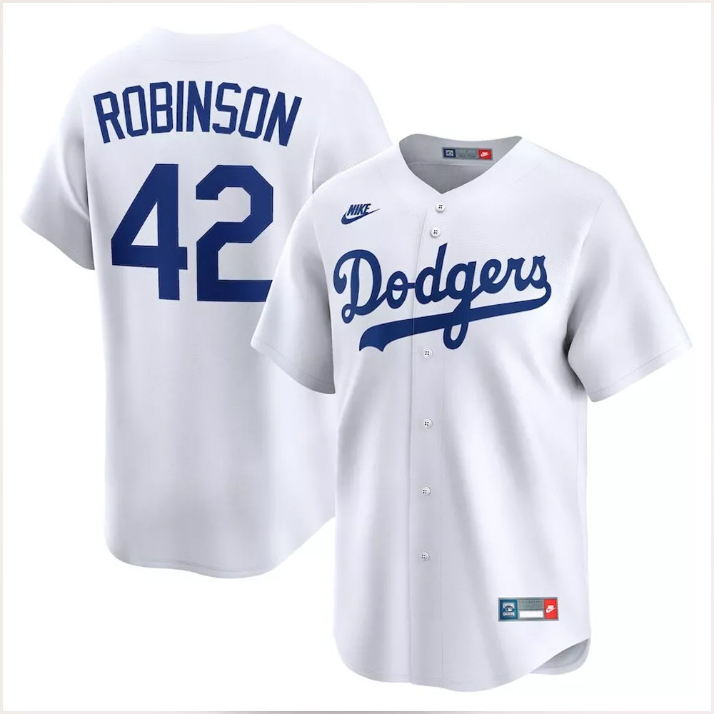 Phillies 42 Jersey Brooklyn Dodgers Jackie Robinson 42  White 2025 Jersey Gifts For Fans