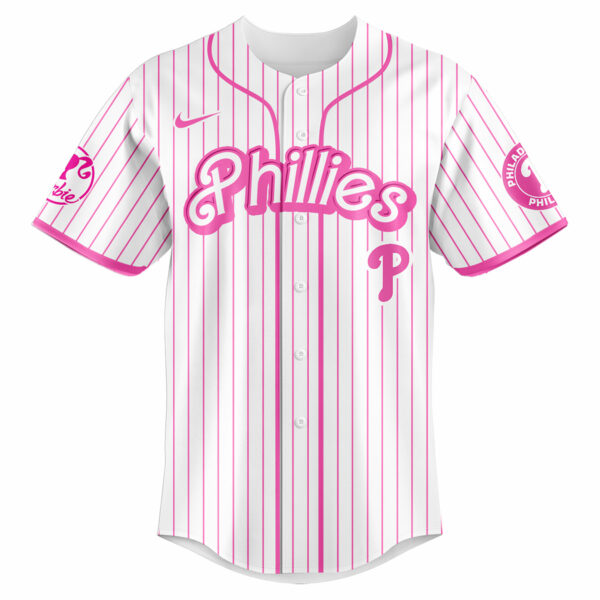 Phillies x Barbie Night Game Jersey Gifts For Baseball Players