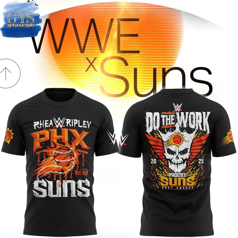 Phoenix Suns x WWE Limited Edition T-Shirt Gift For Sport Music Fans