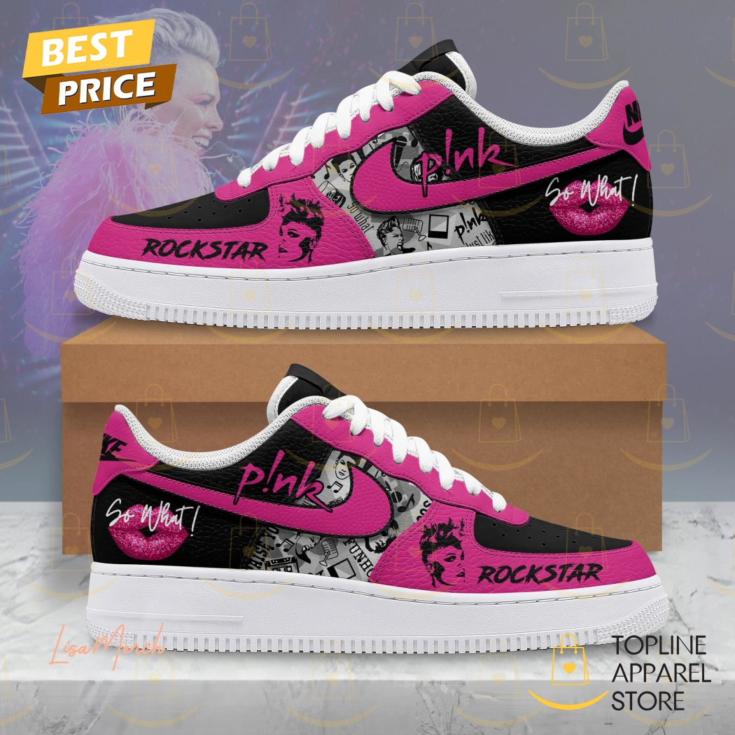 Pink Rockstar - So What Air Force 1