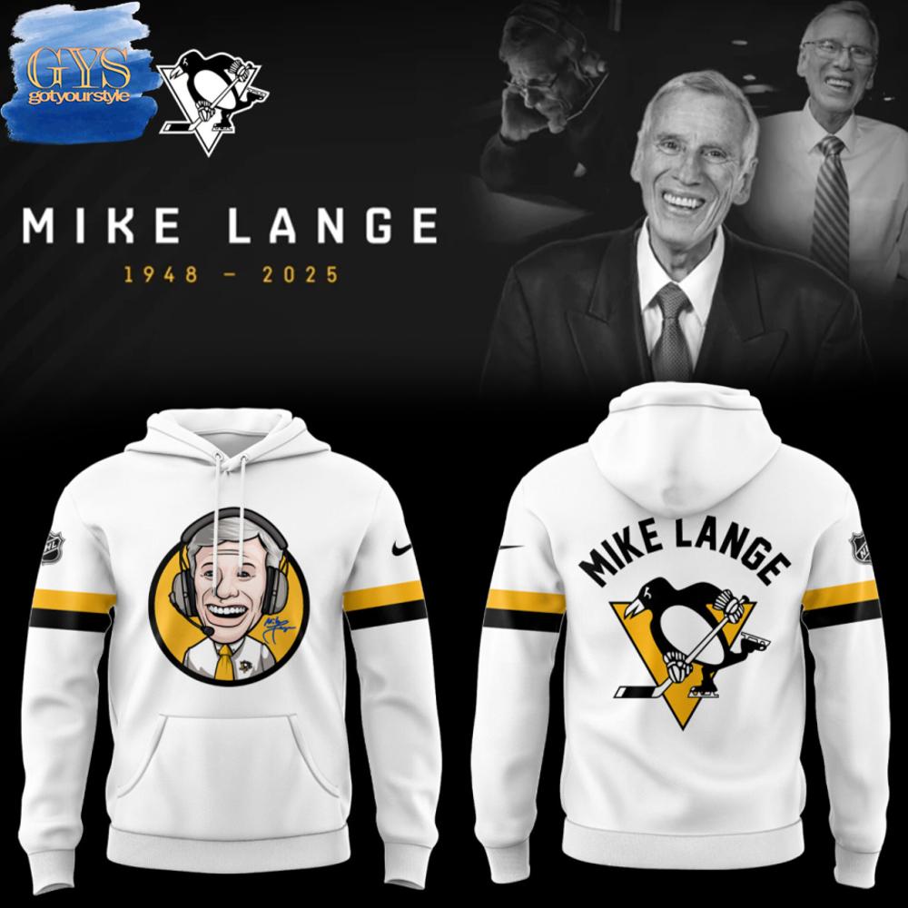 Pittsburgh Penguins Legendary Broadcaster Mike Lange Hoodie