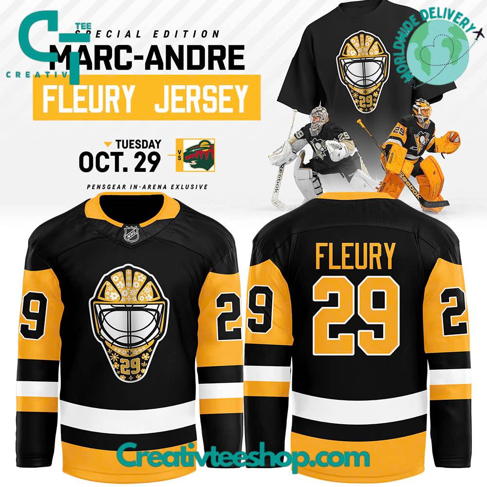 Pittsburgh Penguins Marc Andre Fleury Special Jersey