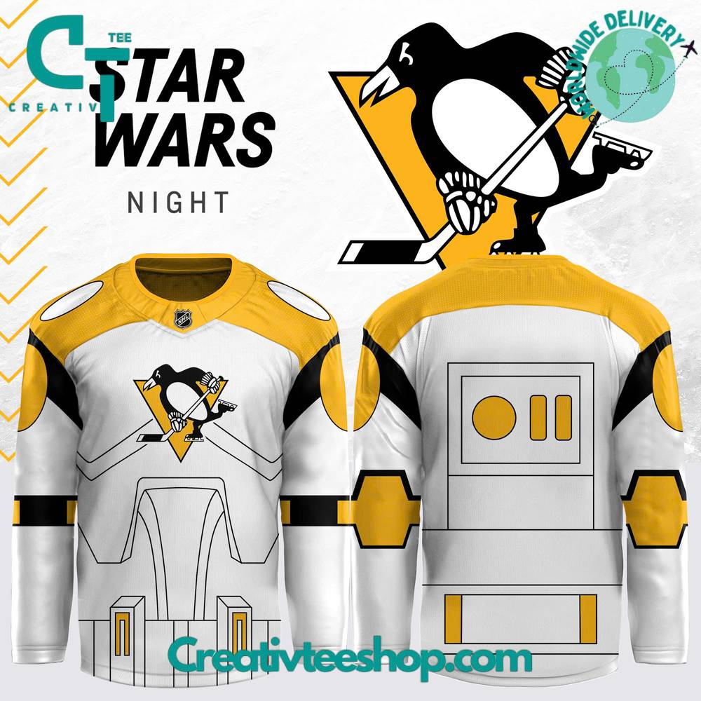 Pittsburgh Penguins x Star Wars Special Hockey Jersey