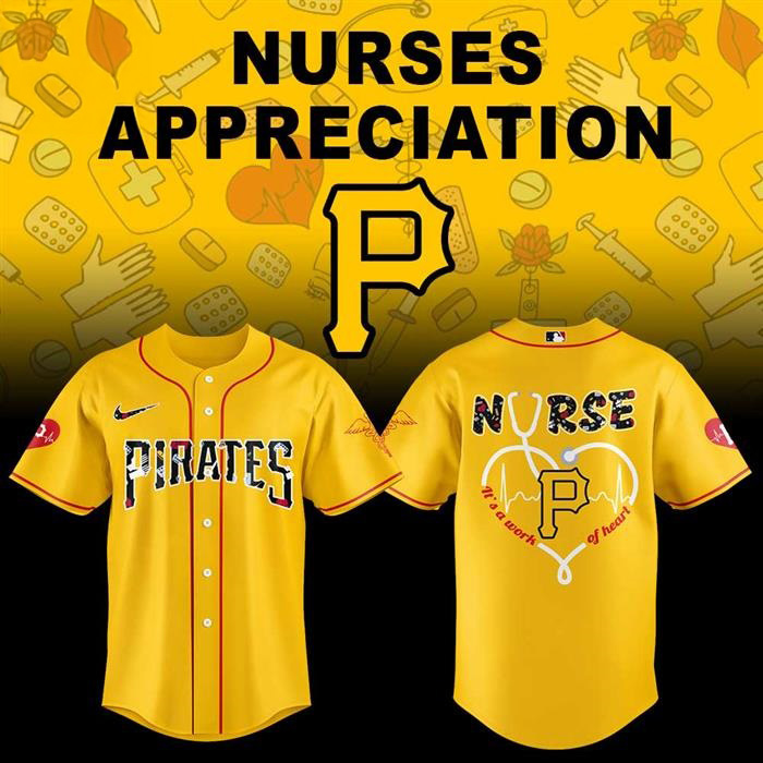 Pittsburgh Pirates Nurses Appreciation Jersey Best Gift For Pirates Fans