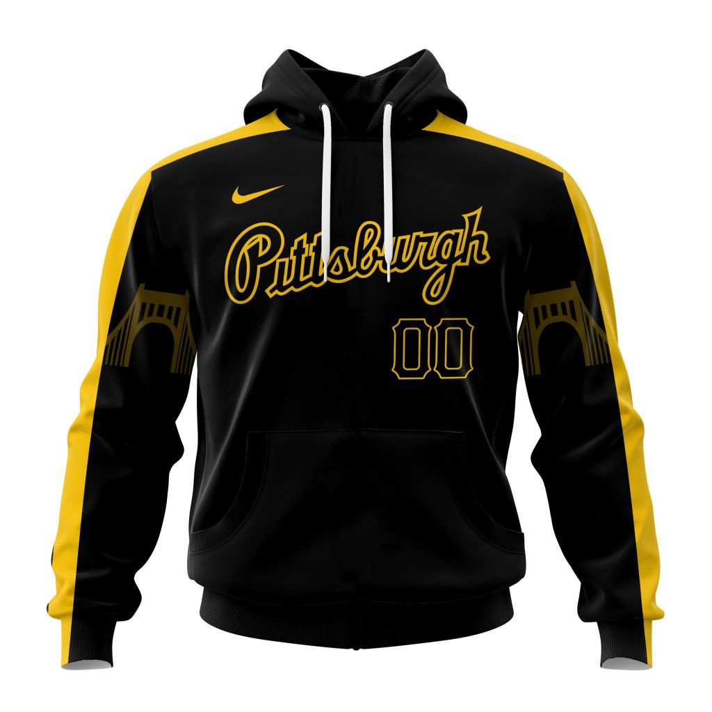 Pittsburgh Pirates Personalized Alternate Design Concept Hoodie