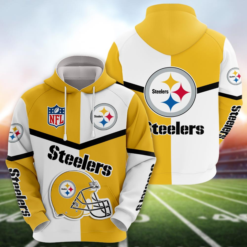 Pittsburgh Steelers 3D printed Sweatshirt Hoodie Zipped Hoodie