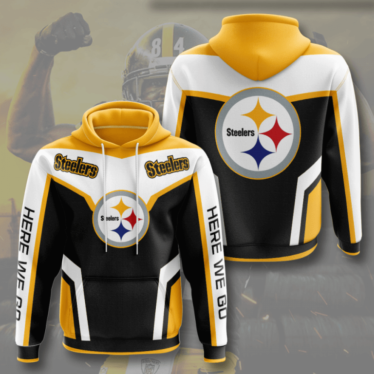 Pittsburgh Steelers Basic V1 NFL Football Team Hoodie