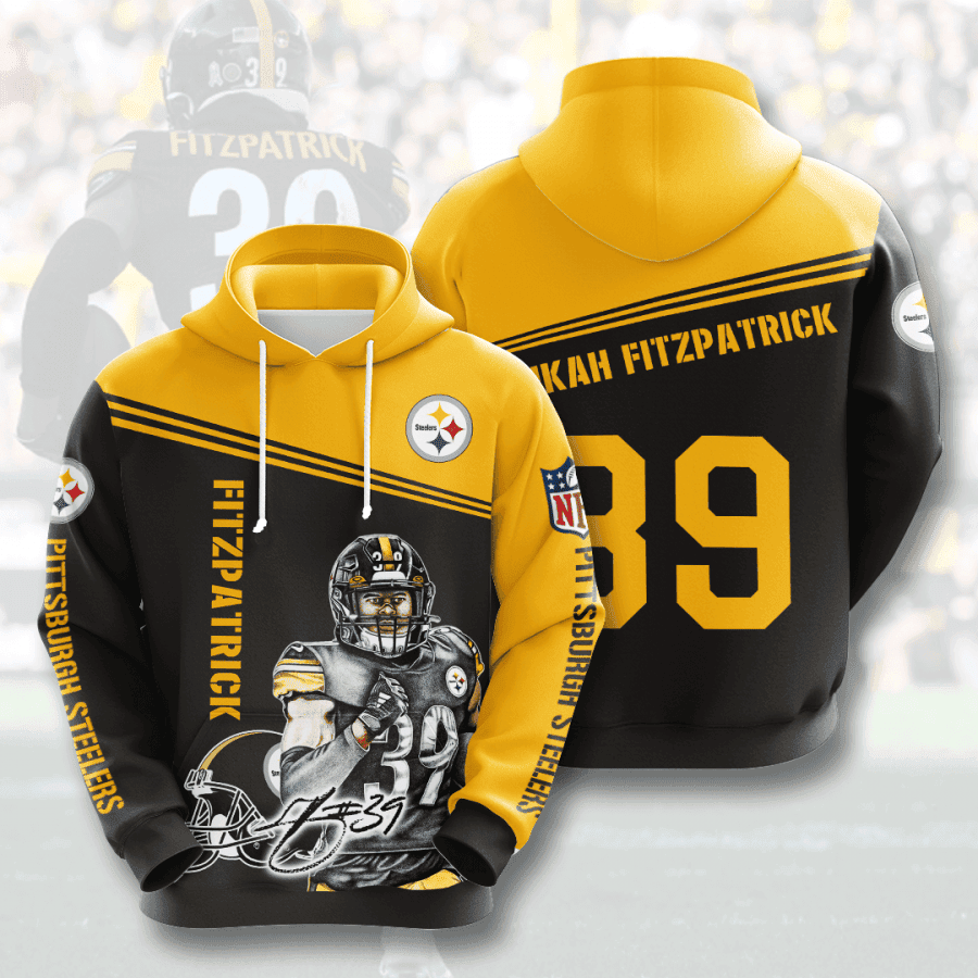 Pittsburgh Steelers Fitzpatrick Hoodie  Zip Hoodie Version 692