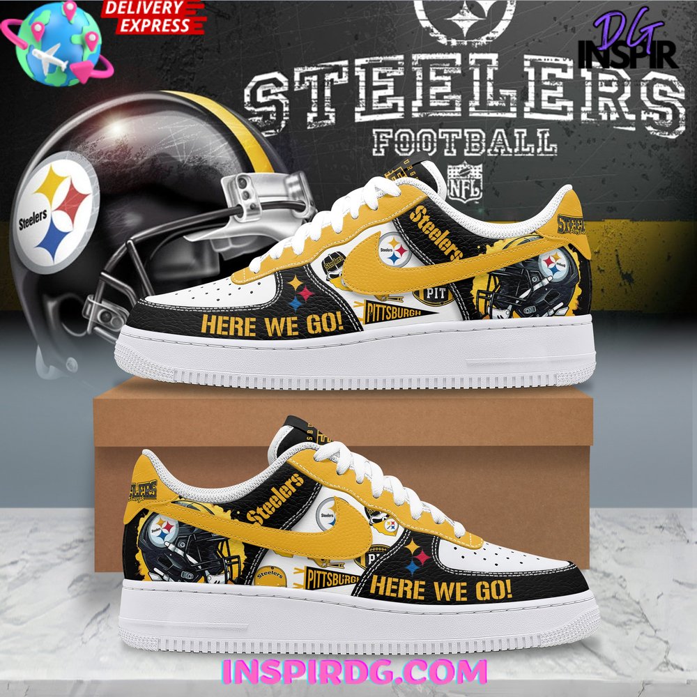 Pittsburgh Steelers Here We Go Air Force 1