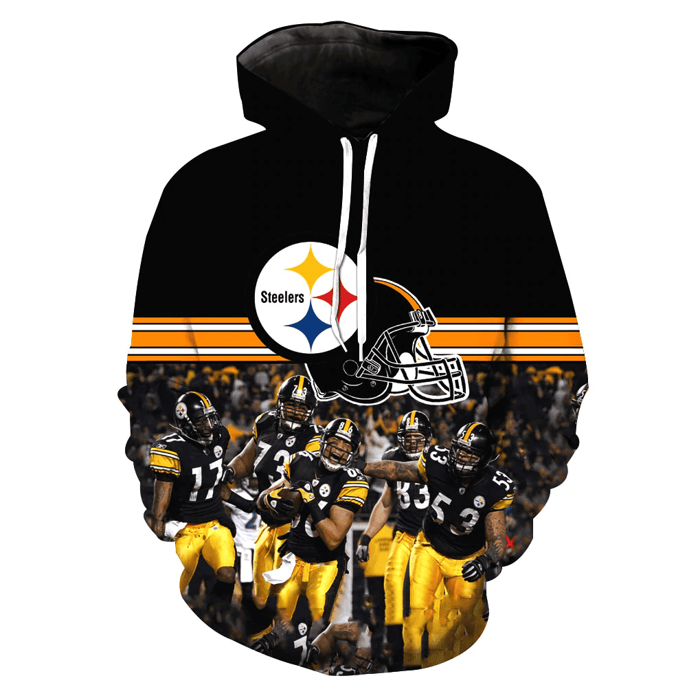 Pittsburgh Steelers Hoodie  Zip Hoodie Version 2366