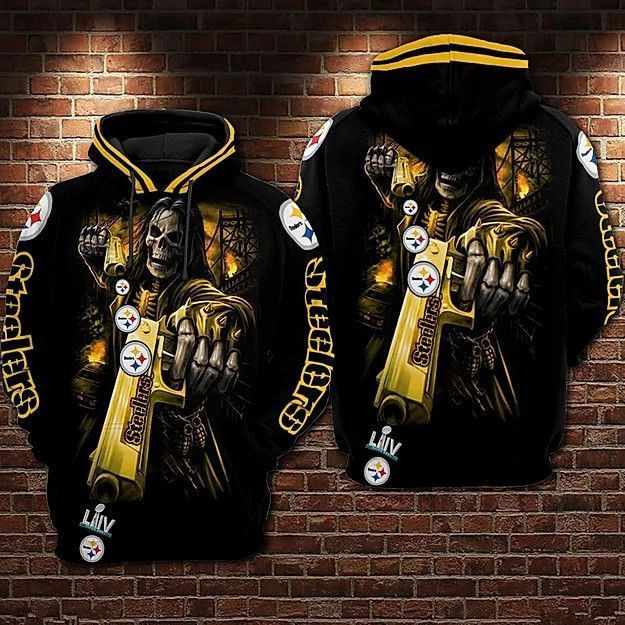 PITTSBURGH STEELERS Hoodie  Zip Hoodie Version 2388