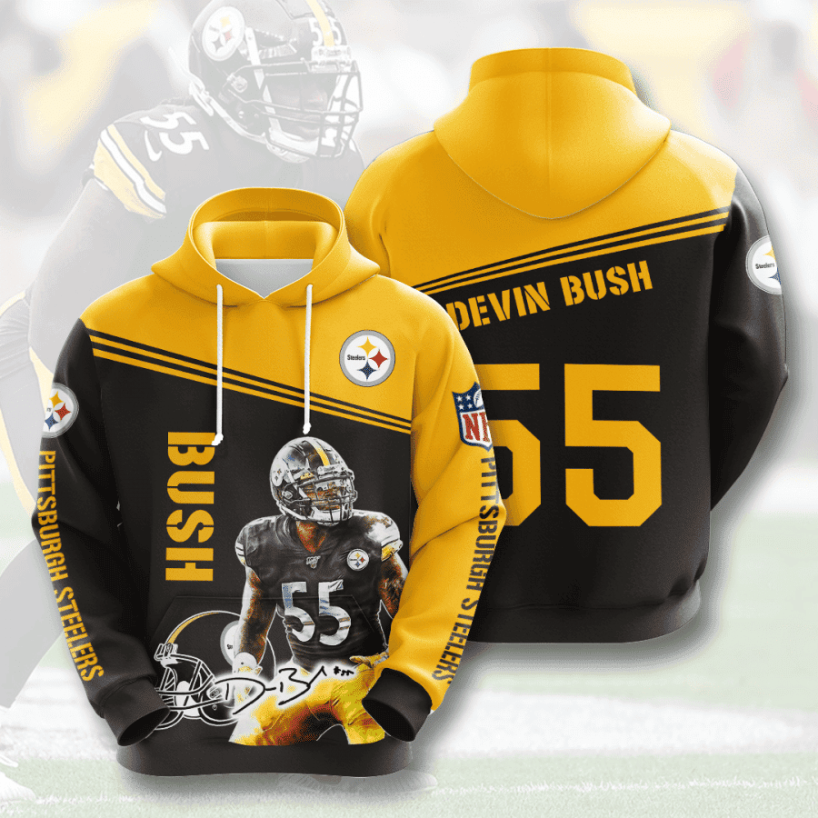Pittsburgh Steelers Hoodie  Zip Hoodie Version 2491
