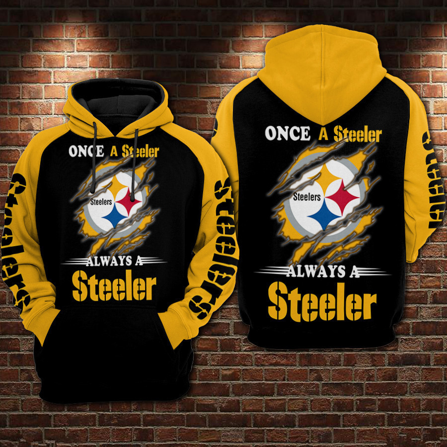 Pittsburgh Steelers Hoodie  Zip Hoodie Version 2497