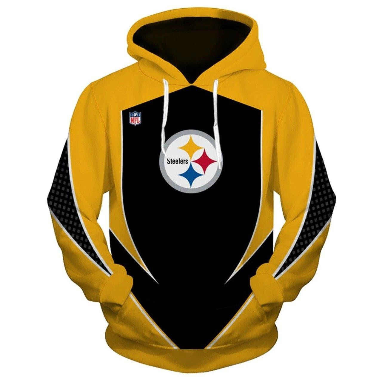 Pittsburgh Steelers Hoodie  Zip Hoodie Version 750