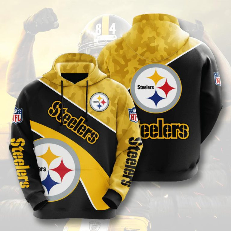 Pittsburgh Steelers Hoodie  Zip Hoodie Version 751