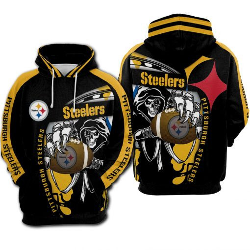 Pittsburgh Steelers Hoodie  Zip Hoodie Version 812