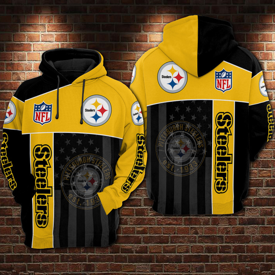 Pittsburgh Steelers Hoodie  Zip Hoodie Version 816