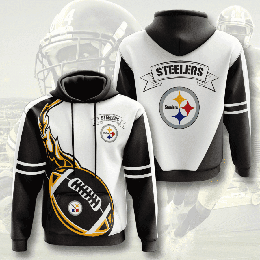 Pittsburgh Steelers Hoodie  Zip Hoodie Version 848
