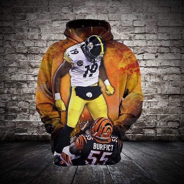 Pittsburgh Steelers Hoodie  Zip Hoodie Version 861