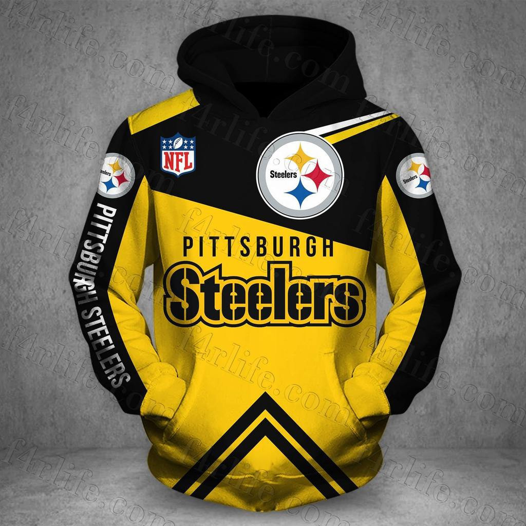 Pittsburgh Steelers Hoodie  Zip Hoodie Version 996