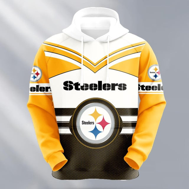 Pittsburgh Steelers Logo NFL 3D Hoodie Version 189