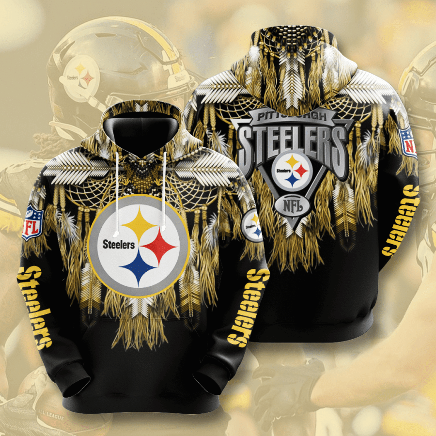 Pittsburgh Steelers Native America NFL Football Team Hoodie