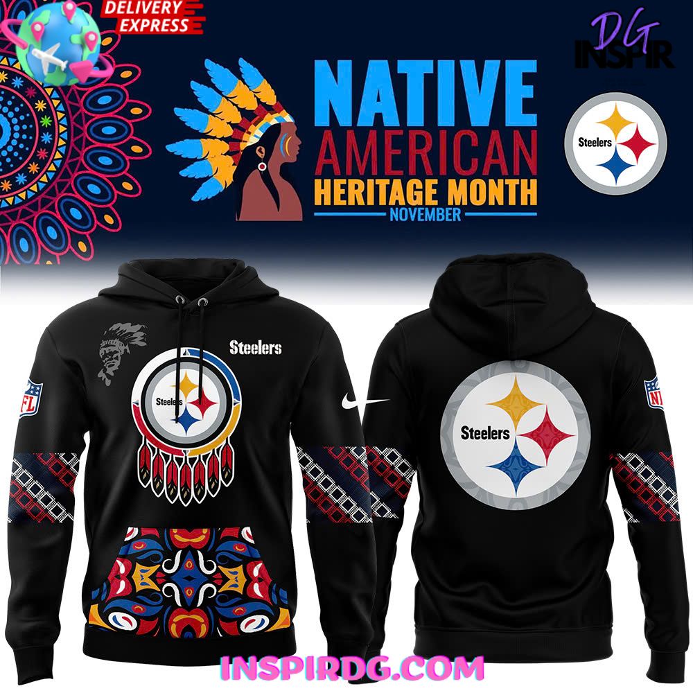 Pittsburgh Steelers Native American Heritage Month 2025 Hoodie Gift For Sport Music Fans