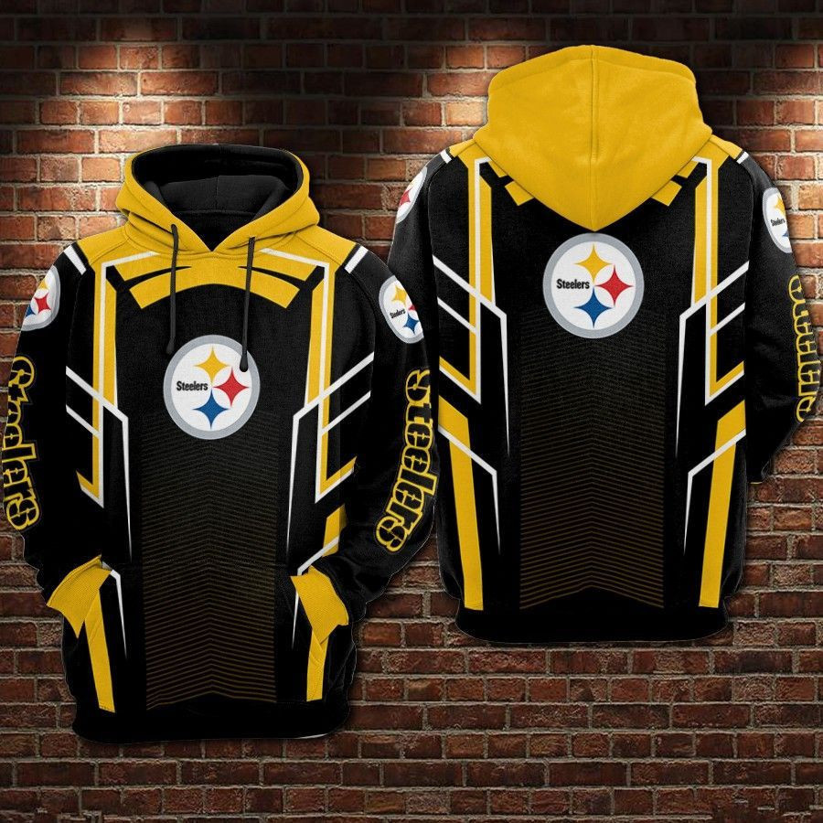 Pittsburgh Steelers NFL Football Hoodie  Zip Hoodie