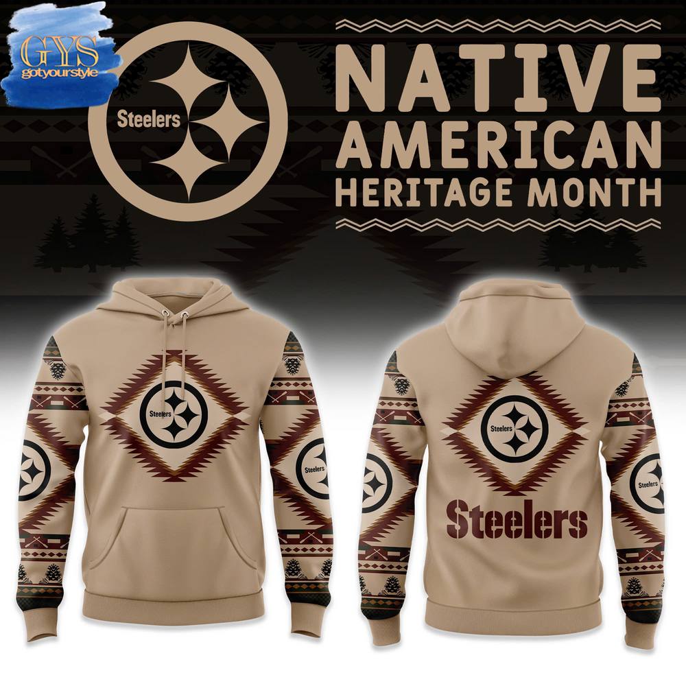 Pittsburgh Steelers NFL x National Native American Heritage Month Limited Edition Hoodie Gift For Sport Music Fans