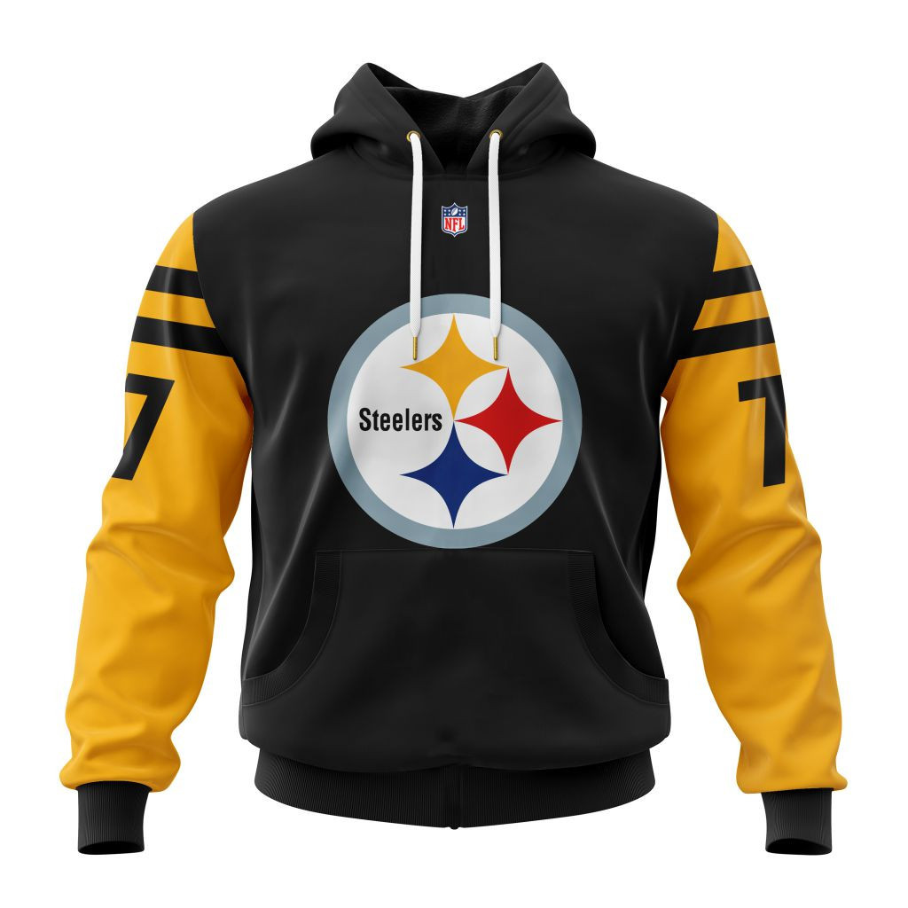 Pittsburgh Steelers Specialized Design Personalized Letters Number V24101202 Hoodie