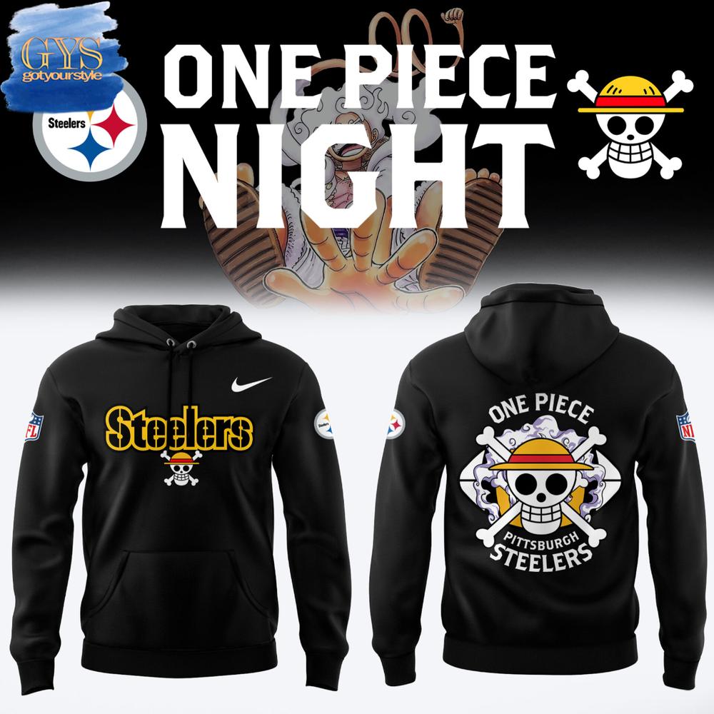 Pittsburgh Steelers x One Piece Limited Edition Hoodie Premium Merchandise