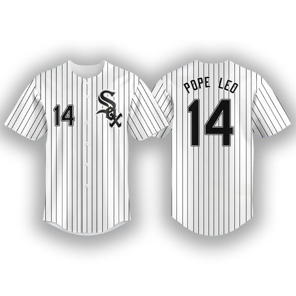 Pope Leo 14 White Sox Jersey Best Gifts For Baseball Lovers