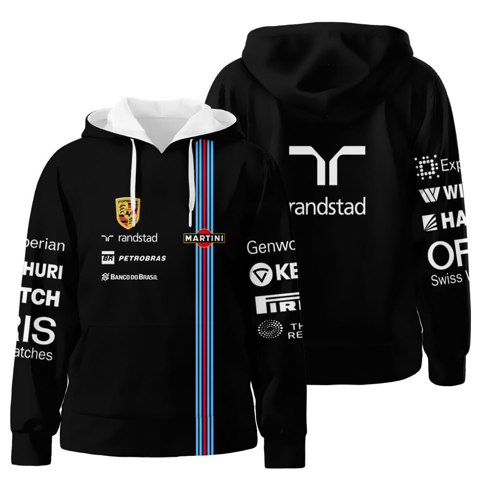 Pors Porsche Rallying 3D All Over Print Hoodie Zip-Up Hoodie