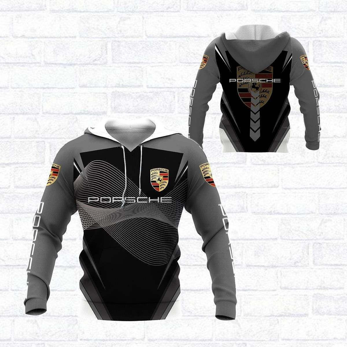 Porsche Shirt Fan Gift 1013 Version Unisex 3d Hoodie Zip Hoodie