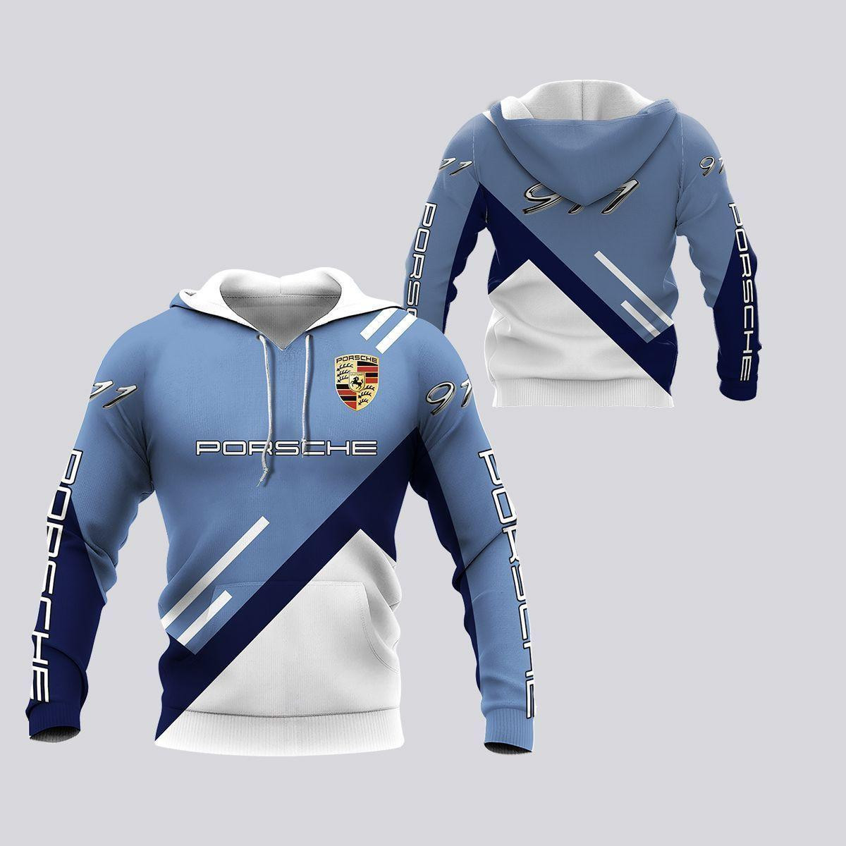 Porsche Shirt Fan Gift 1017 Version Unisex 3d Hoodie Zip Hoodie