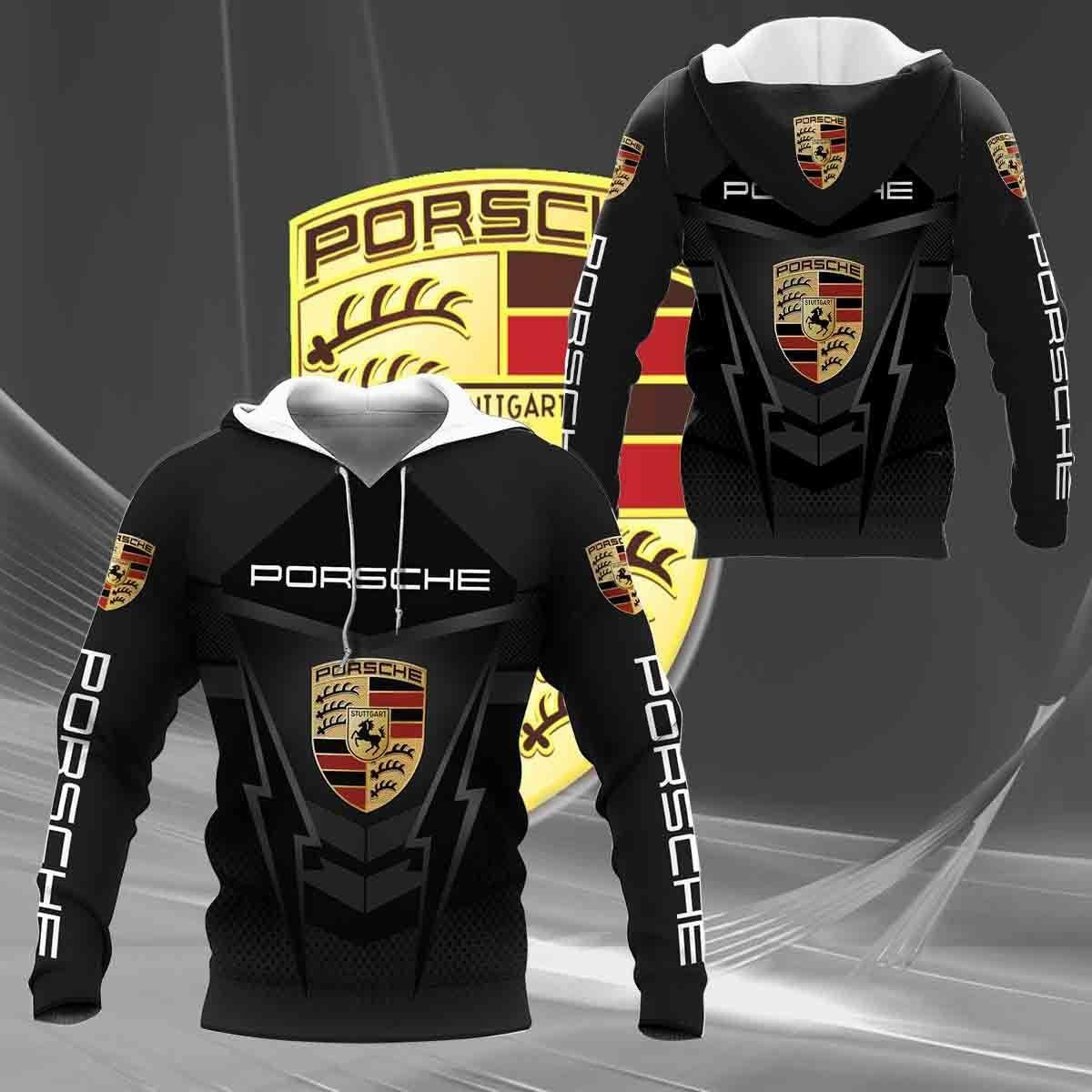 Porsche Shirt Fan Gift 282 Version Unisex 3d Hoodie Zip Hoodie