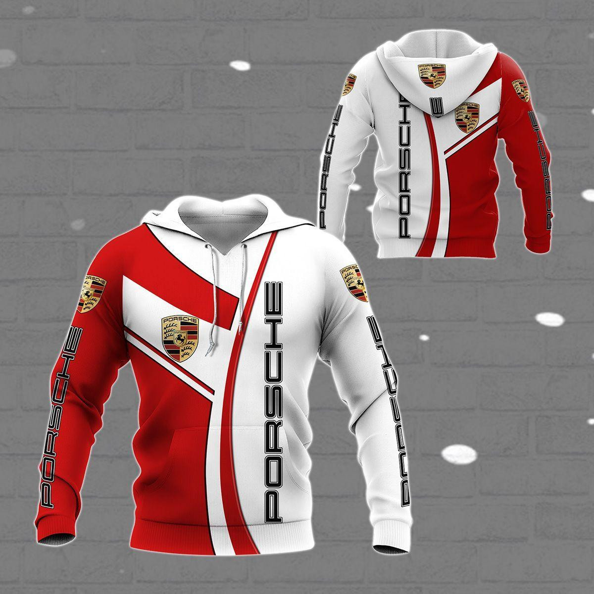 Porsche Shirt Fan Gift 369 Version Unisex 3d Hoodie Zip Hoodie