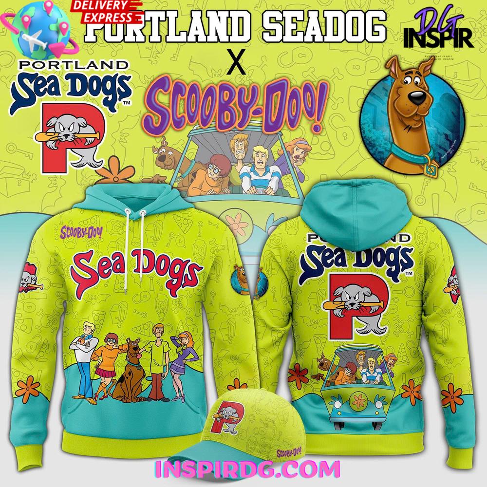 Portland Sea Dogs Scooby-Doo Day 2025 Hoodie Gift For Sport Music Fans