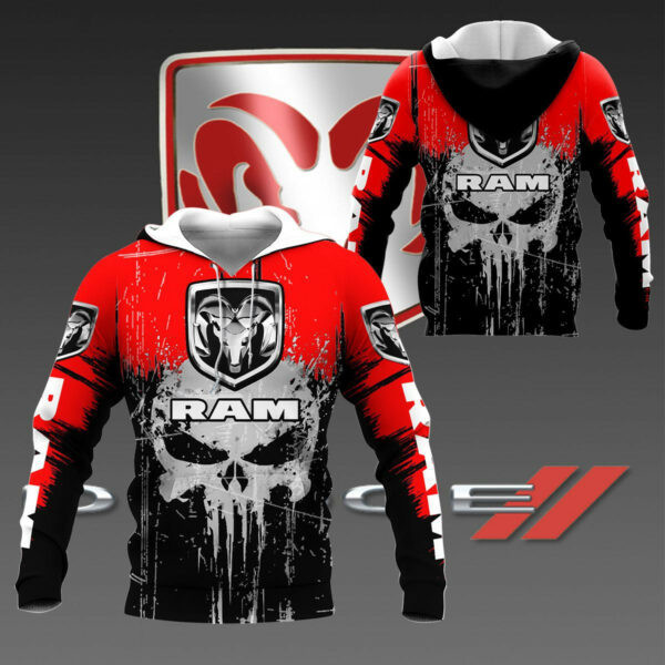 Punishes Dodge Ram Sports Car 8k464 Fan Gift 3d Zip Hoodie Ii0 2751
