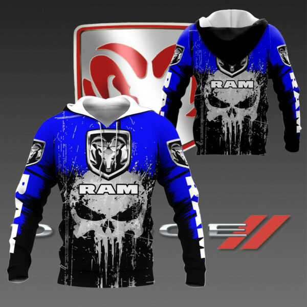 Punishes Dodge Ram Sports Car 8k466 Fan Gift 3d Zip Hoodie Ii0 1840