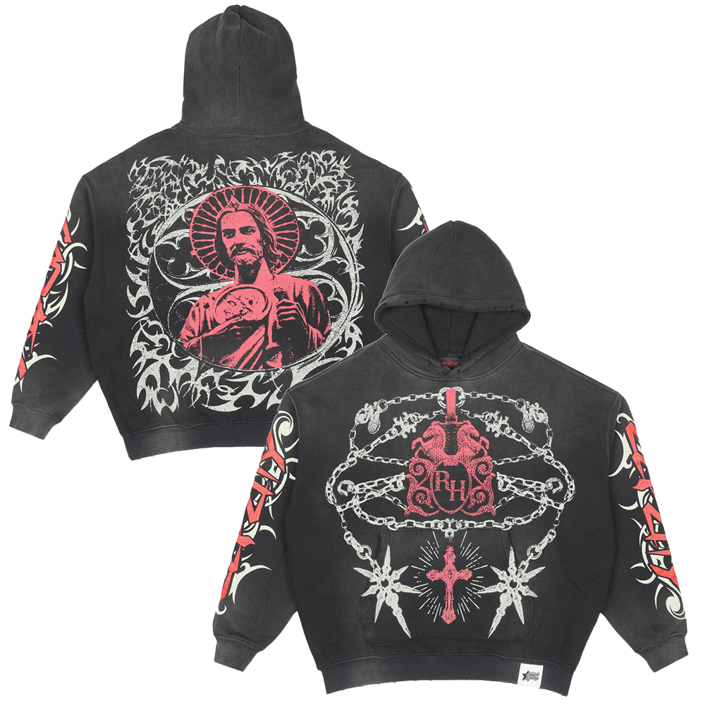 Rancho Humilde Red EC x RH Hoodie â€“ Music Fan Gift