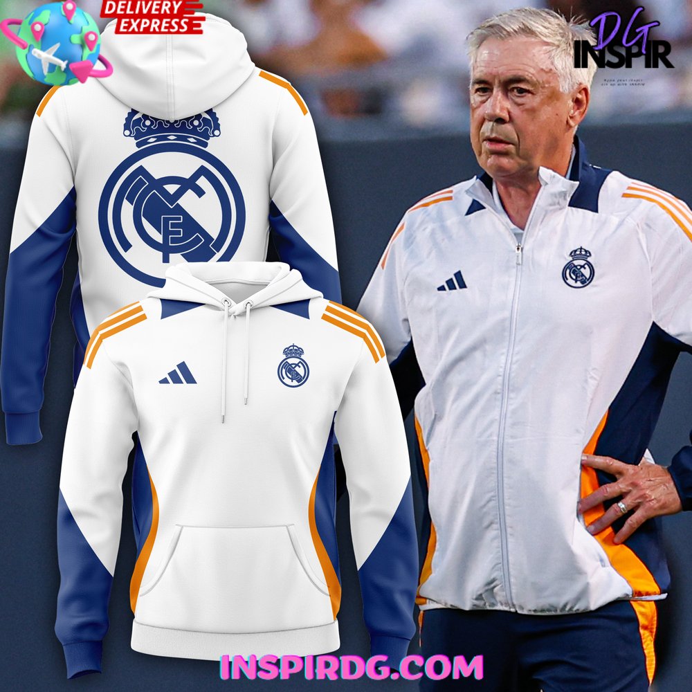 Real Madrid Champions 2025-2025 Limited Edition Hoodie Gift For Sport Music Fans