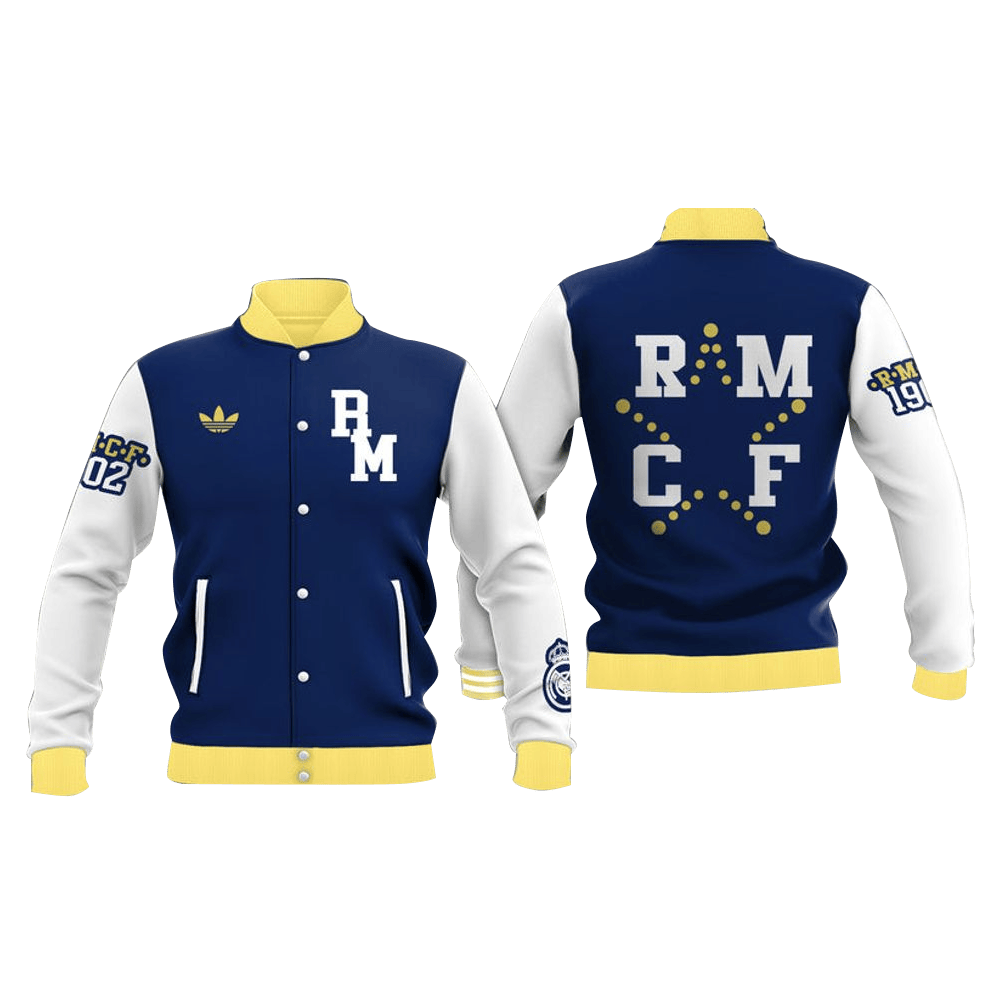 Real Madrid Hala Madrid 2025 Varsity Jacket First Fathers Day Gift Ideas