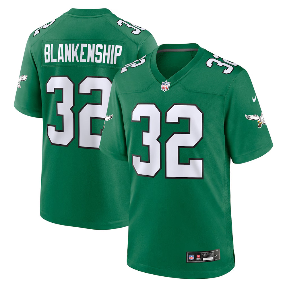 Reed Blankenship Kelly Green Philadelphia Eagles Jersey Gifts For Football Fan