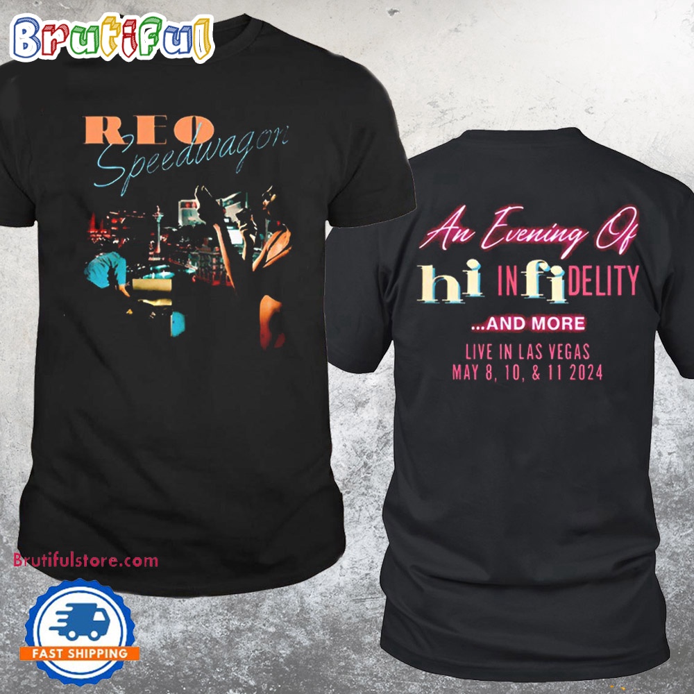 REO Speedwagon An Evening Of Hi Infidelity T Shirt